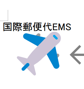 国際郵便代EMS
